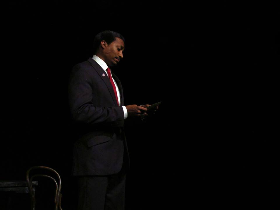 President Obama prepares for a big speech.