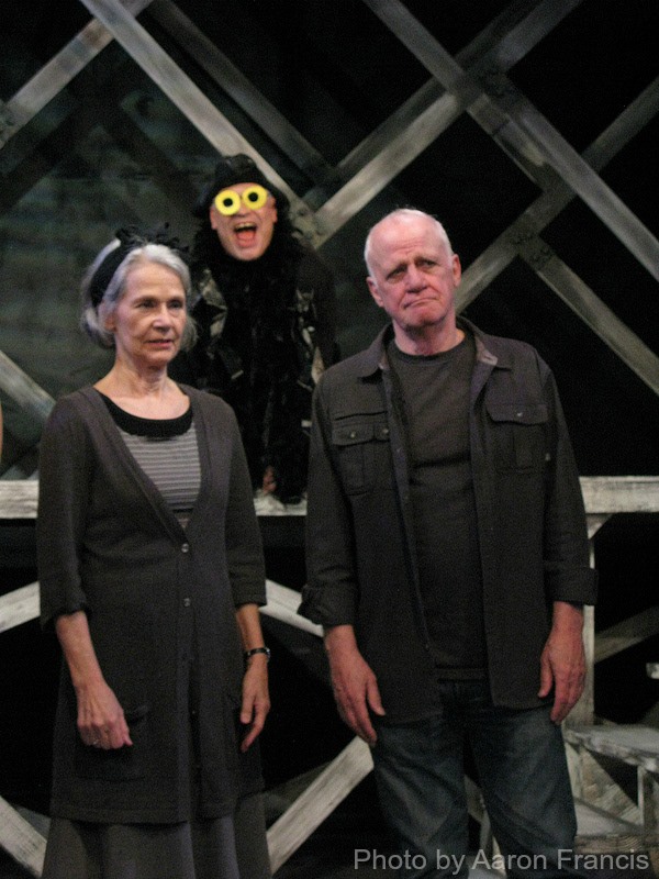 Skit Slayers Quarterfinals - Ep. 5 of "The Crow & Mr. Gump" (L-R: Ruth Silveira, Pat Towne & Leon Russom)